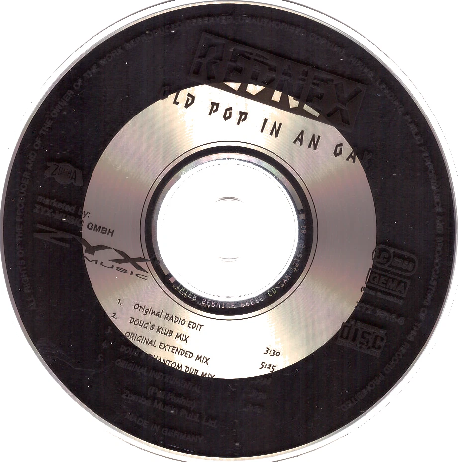 Rednex - Old Pop In An Oak (Maxi-CD) [1994], sehr gut (0644) - Bild 3 von 4