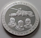 1997 American Mint Conquest of Space Skylab 1 Silver 20g Proof Medal