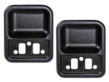 1968-69 Galaxie Finger Cups Door Handle Fairlane Falcon Torino Black New 1968-69 Galaxie Finger Cups Door Handle Fairlane Falcon Torino Black New
