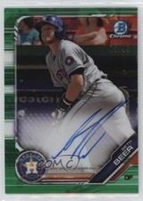 2019 Bowman Chrome Prospects Green Refractor 73/99 Seth Beer #CPA-SB Auto 14mx