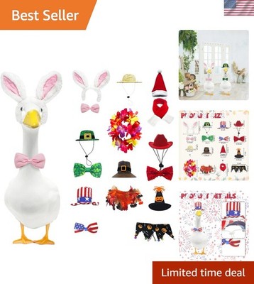 Versatile Holiday Goose Clothing - 8 Set Bundle for Every Occasion 23 Inch