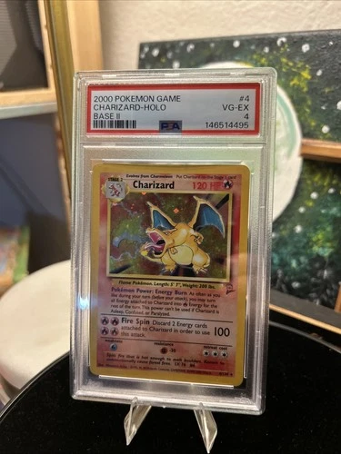 Charizard 004/130 Base Set 2 Holo PSA 4 VG-EX