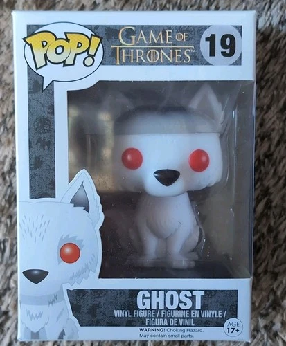 Funko Pop! Vinyl Game of Thrones Ghost #19 Edition Three Collectible Figure