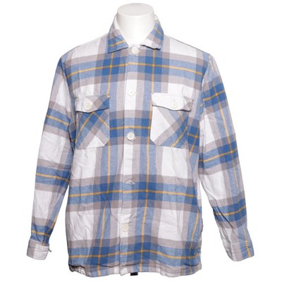 Livergy, Flanellhemd, Größe: S, Blau/Grau/Mehrfarbig, Karo, Flanell, Herren #ZE2