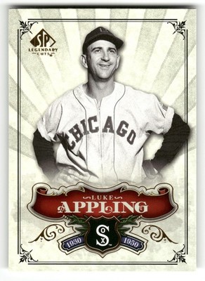 Luke Appling 2006 SP Legendary Cuts Set-Break #58 Chicago White Sox