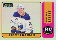 RASMUS DAHLIN 2018/19 OPC PLATINUM - ROOKIE RETRO RAINBOW  #R-66  SABRES