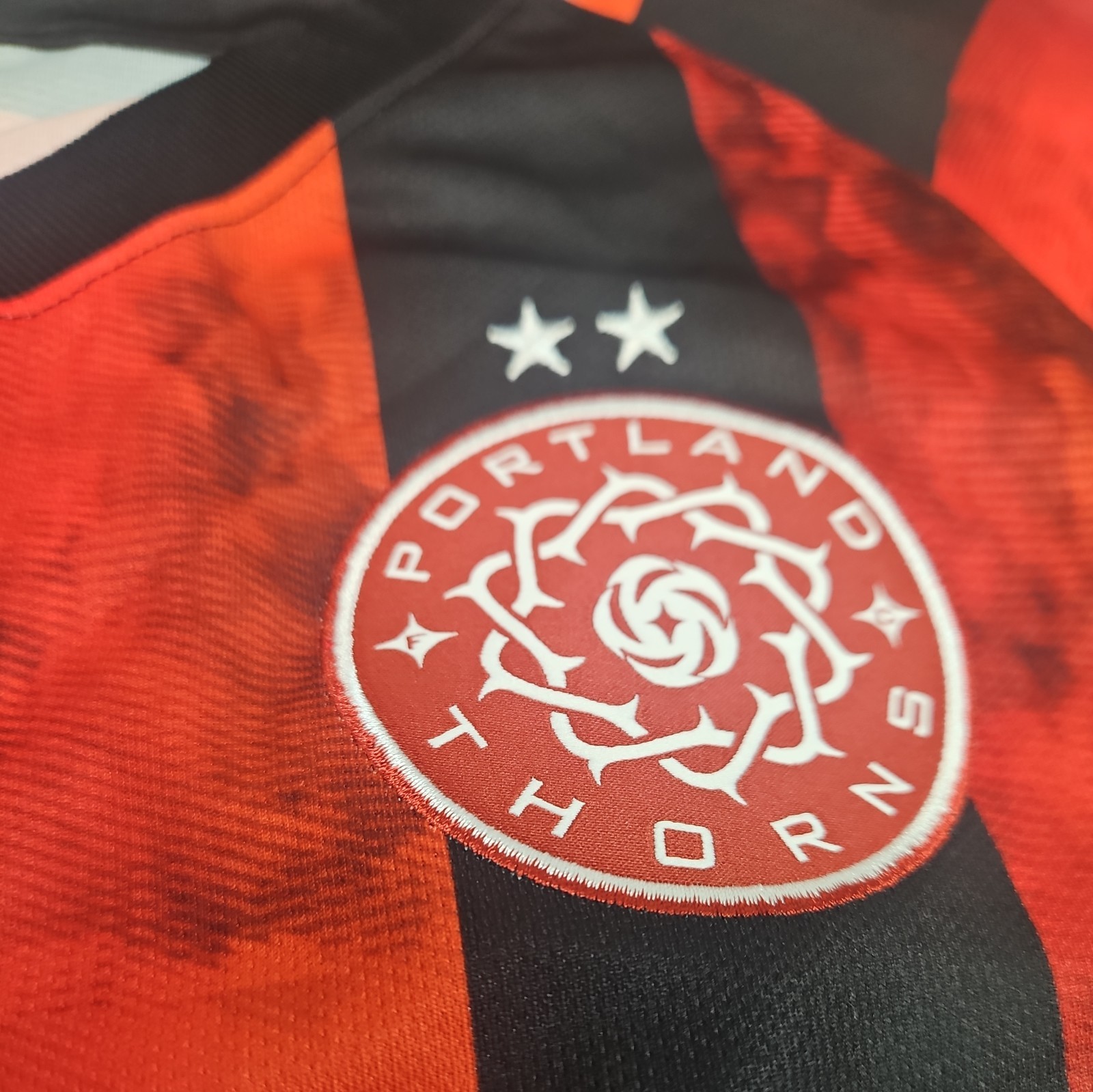 New Nike Portland Thorns Mens 2017 Soccer Jersey Sz Small Authentic Drifit  thumbnail 5