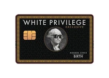 Privilege Credit Card Skin Sticker | Funny Novelty Card Decal