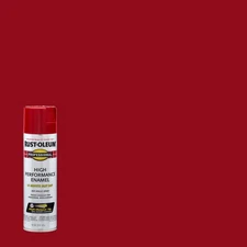 Rust-Oleum 7564-838 Safety Red Industrial Enamel Spray Paint 15 oz. (Pack of 6)