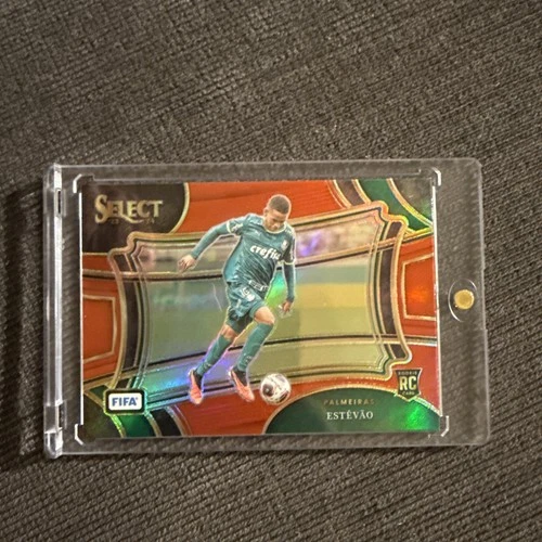 2023-24 Panini Select FIFA Field Level Red Prizm Estevao ROOKIE Palmeiras