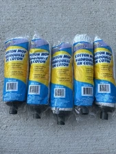 Lot of 5 NEW Scrub Buddies Cotton Mop Replacement Heads For All Surfaces #3150