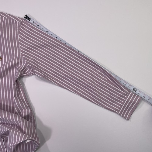 Polo Ralph Lauren Striped Button Shirt Men’s L NWT Pink Salmon Slim Fit - Picture 10 of 10