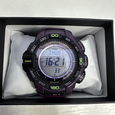 Casio PRG-270 Pro Trek Tough Solar Lila Uhr Armbanduhr