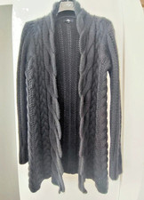 Cardigan lungo Fay cashmere nero