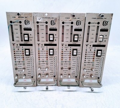 Lot of 4  Cyber Systems Inc Digital Servo Module 7030-101