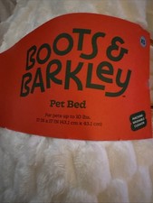 Boots And Barkley Red/White XSmall Pet Bed