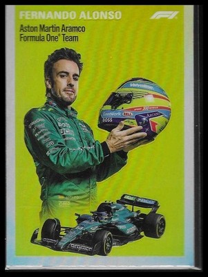 2024 Topps Chrome Formula 1 - 1954 Topps Fernando Alonso #1954-11