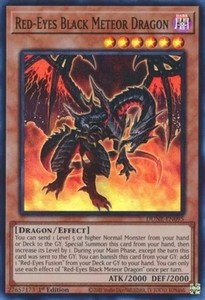 Red-Eyes Black Meteor Dragon DUNE-EN095 Super Rare 1st Edition