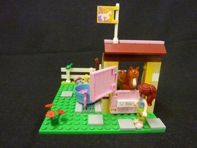 LEGO FRIENDS HEARTLAKE STABLES 3189 COMPLETE SET DIRECTIONS NO SEPARATOR OR BOX