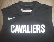 Cleveland Cavs Cavaliers Nike TEAM ISSUE NBA Shooting Shirt Jersey PE Men L LRG