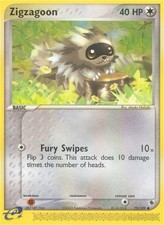 Pokemon Zigzagoon (79/125) Ruby & Sapphire LP on eBay