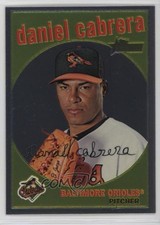 2008 Topps Heritage Chrome 658/1959 Daniel Cabrera #C127 n1u