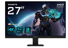 GIGABYTE GS27U Monitor 27 Zoll 4K UHD 3840x2160 160Hz 1ms HDMI 2.1 DisplayPort