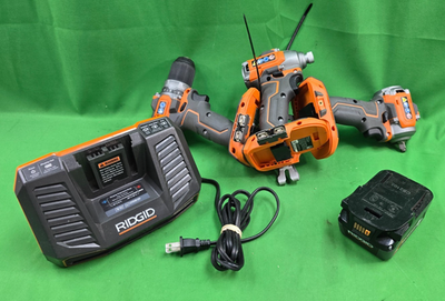 #ad RIDGID R87207 R8723 R8701 w Battery amp; Charger TESTED $160.00