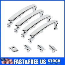 Front Rear Left/Right Side Outside Exterior Chrome Door Handle For Nissan Rogue