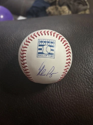 NOLAN RYAN Signed Autograph Auto "Hall of Fame Ball" MLB Baseball Fanatics COA