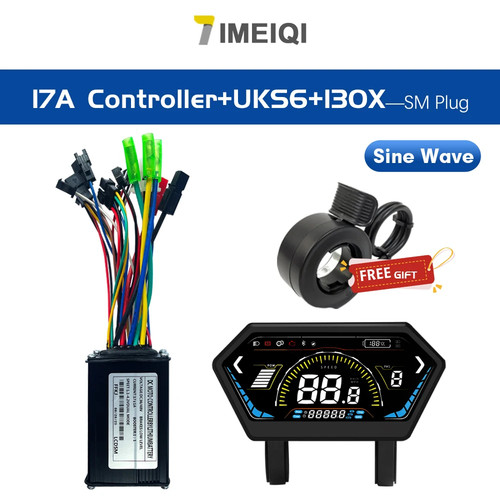 E-bike Three-Mode Sine Wave Controller 17A 26A 30A 36V/48V with LCD Display - Picture 29 of 42