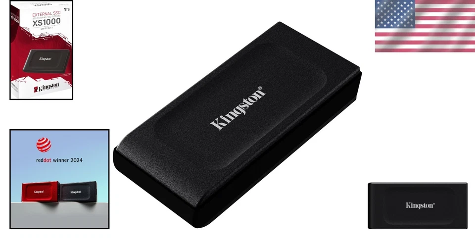 Portable XS1000 1TB SSD | USB 3.2 Gen 2 | Speeds 1050MB/s - Image 2 of 4