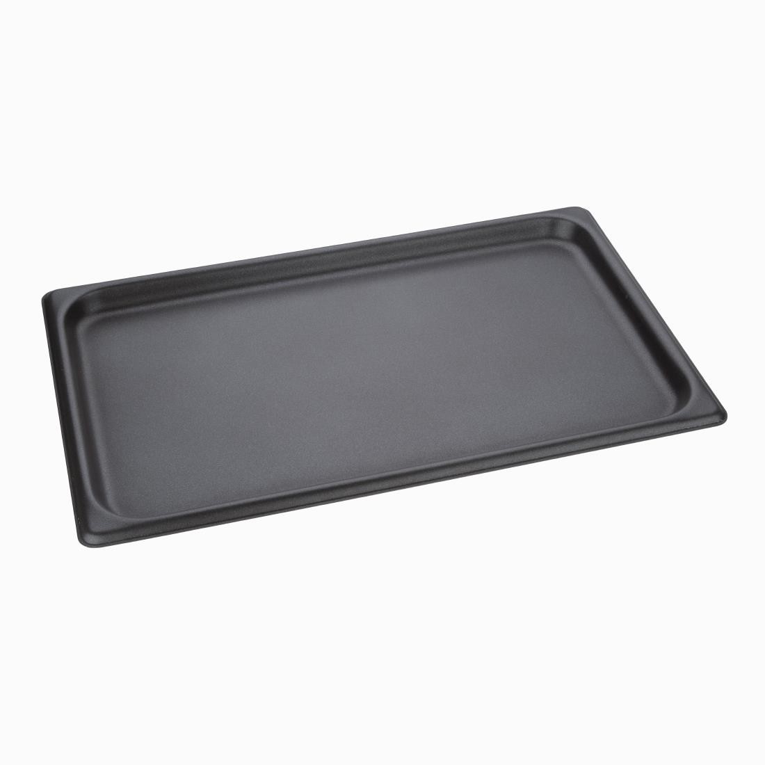 Vogue 13110 Gastronorm Non-Stick Baking Sheet 530X325X26mm Microwave Parchment Mat, Black - Image 2