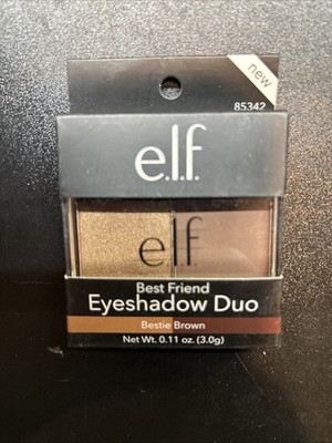 Elf Best Friend Eyeshadow Duo Bestie Brown BRAND NEW SEALED