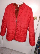 Nwot Girls Orange Cat And Jack Puffer