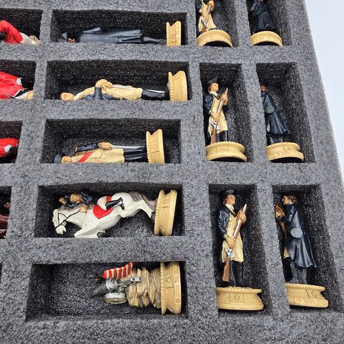 The Chessmen Chess Set American Revolution Theme (Chess Pieces Only) No Board - Picture 8 of 11