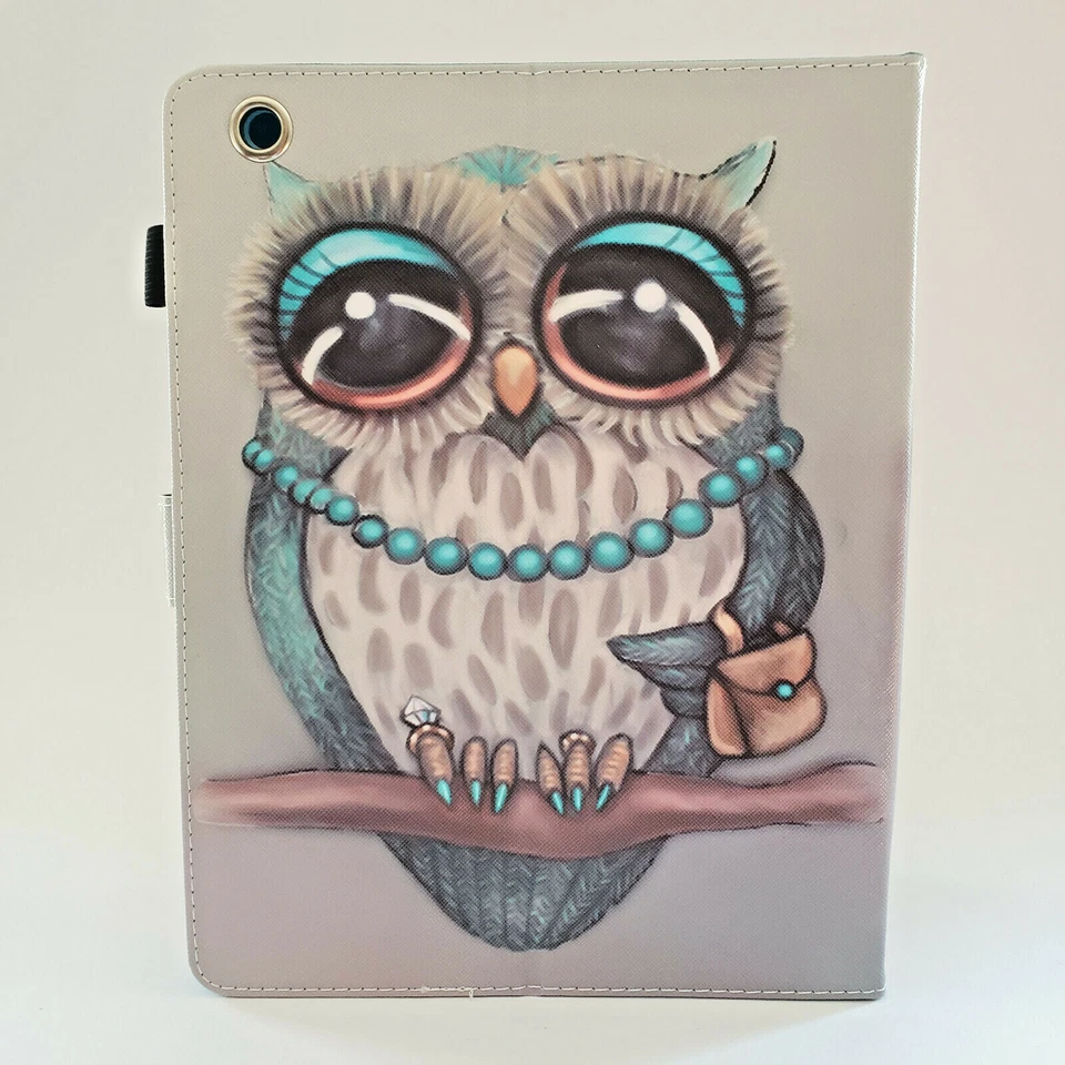 iPad Owl Theme Slim Fit Folio Case for  2/3/4th Gen 9.7" Cover Stand - Image 2 of 4
