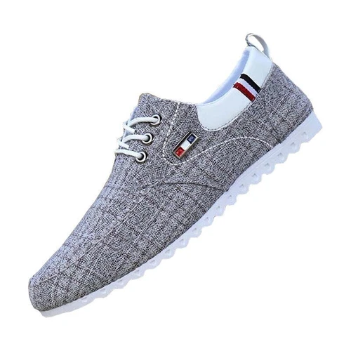 NEW Mens Walking Shoes Men Shoes Breathable Casual Canvas Men Driving Shoes Size - Picture 9 of 22