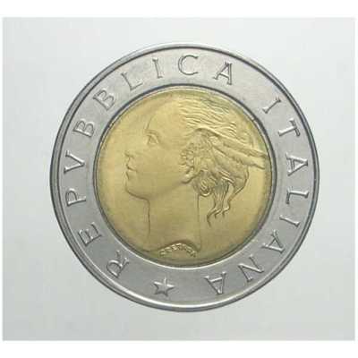 Repubblica Italiana - 500 Lire 1991 - Testa Piccola FDC | eBay