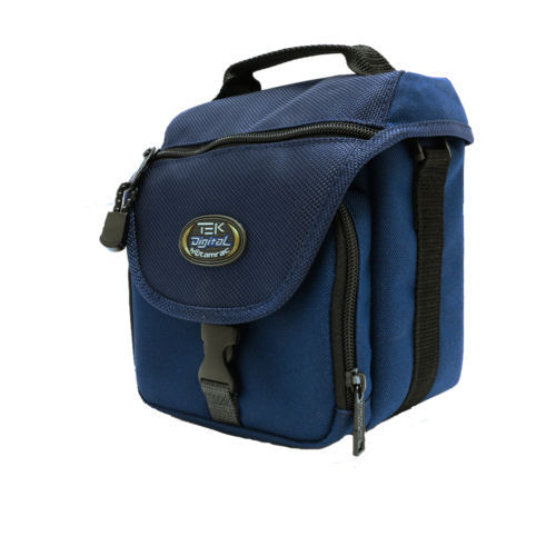 Tamrac gepolsterte Kameratasche für Canon EOS M50 mit 15-45 Objektiv enthalten (blau) - Bild 1 von 2