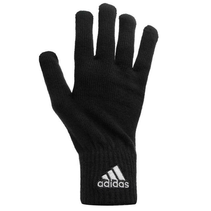 kopen elf Hertogin adidas Knitted Gloves Mens Training Running Warm Winter Training One Size  Black 2907033030500 | eBay