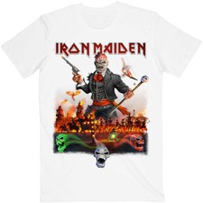Iron Maiden - Legacy Of The Beast Live In Mexico City - White T-shirt