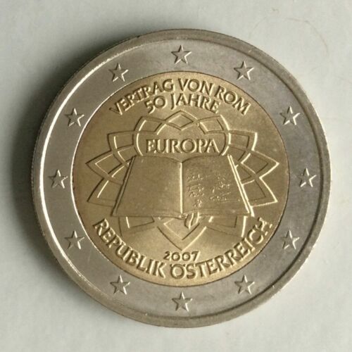 2 Euro Gemeinschaftsausgabe 2007, Österreich < 50 Jahre Römische Verträge > - Afbeelding 1 van 2
