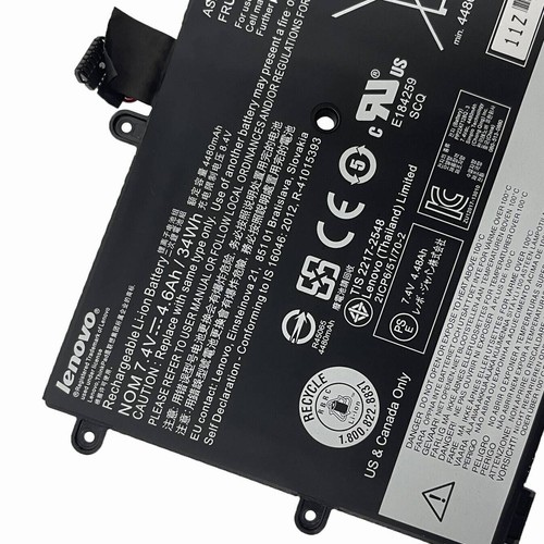 Genuine 7.4V 34Wh 45N1748 Battery For Lenovo ThinkPad Yoga 11e 45N1750 45N1751 - Picture 7 of 12