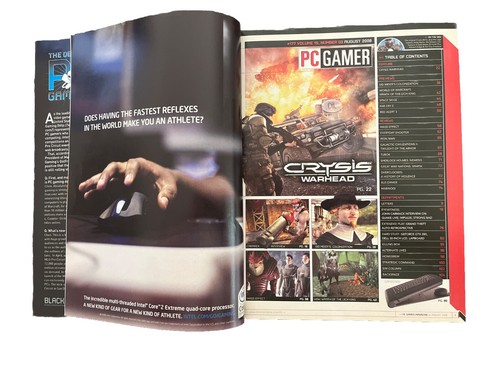 AUGUST 2008 PC GAMER #177 video game magazine DEATH OF PC GAMING CRYSIS Demo - 第 3/5 張圖片