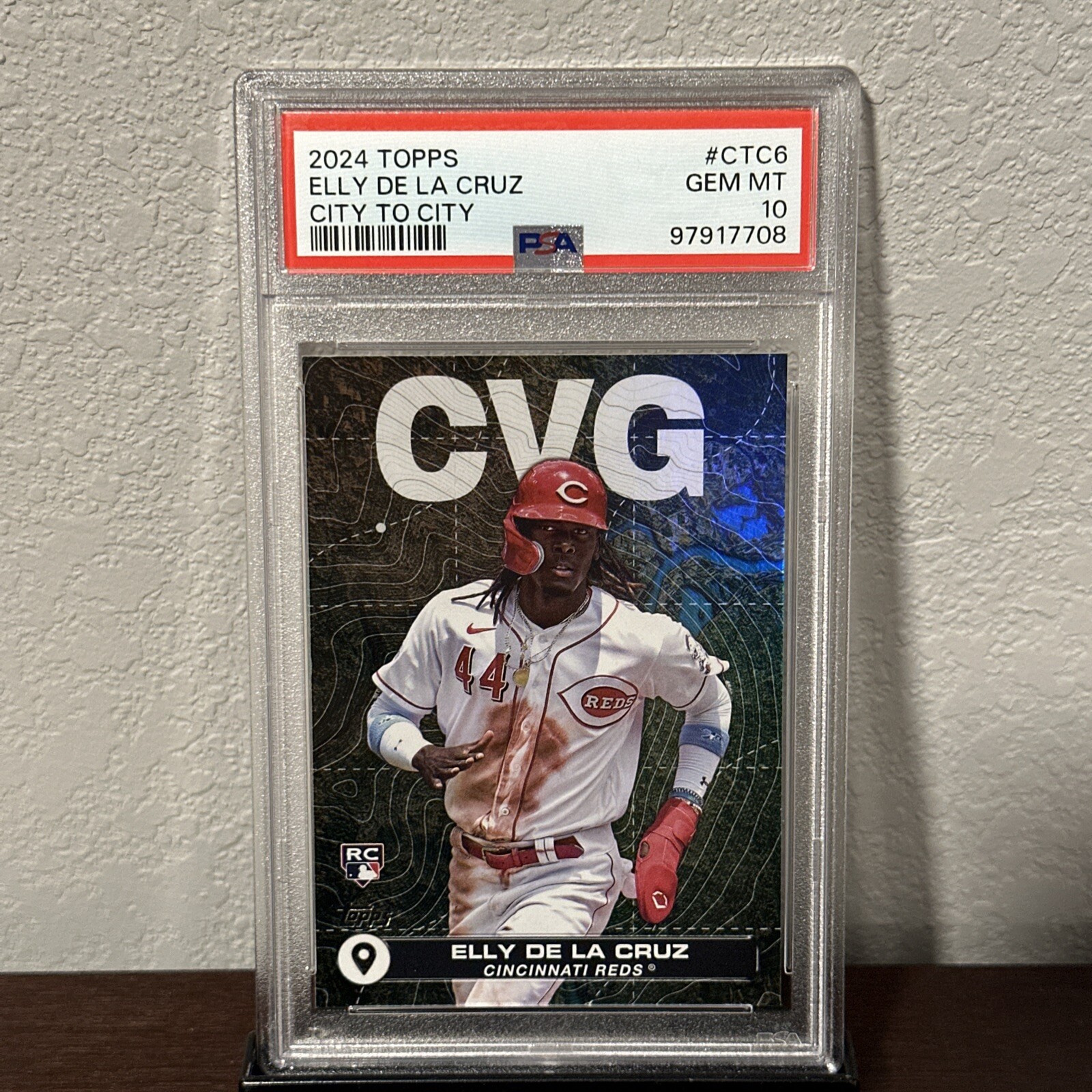 2024 Topps Series 2 - City to City #CTC-6 Elly De La Cruz (RC) PSA 10 🔥