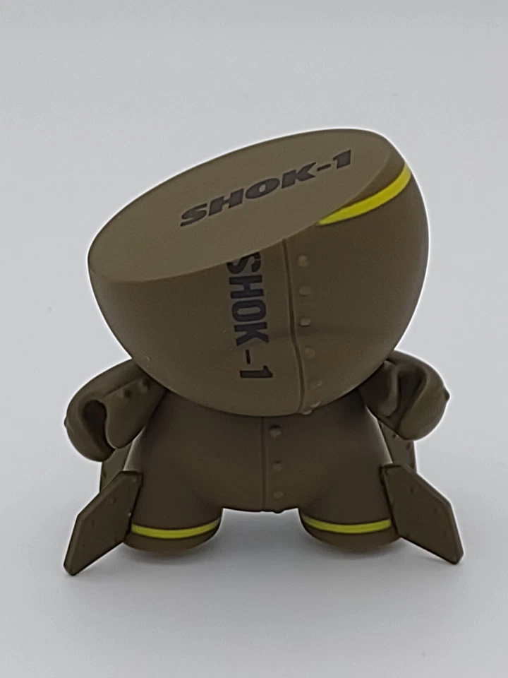 Kidrobot Dunny Art Of War Tick Tock 3" Vinyl Mini Figure Shok-1 Chase ?/?? - Image 2 of 4