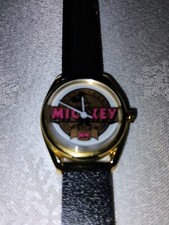 NOS MICKEY MOUSE SIXTY YEARS 1928-1988 WORKING MOVEMENT WATCH