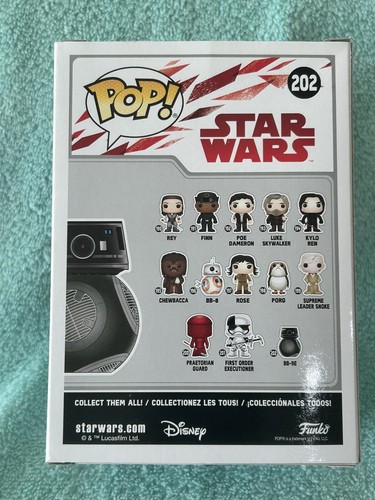 BB-9E #202 - Star Wars : The Last Jedi - FUNKO POP! Vinyl - New - Picture 3 of 4
