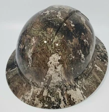 New Full Brim Hard Hat Custom Hydro Dipped TRUE TIMBER STRATA. Free Shipping